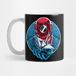 A Fold Under the Ocean (Version 1) Mug